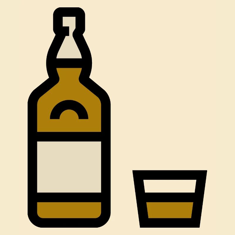 Whiskey bottle, whiskey bottle