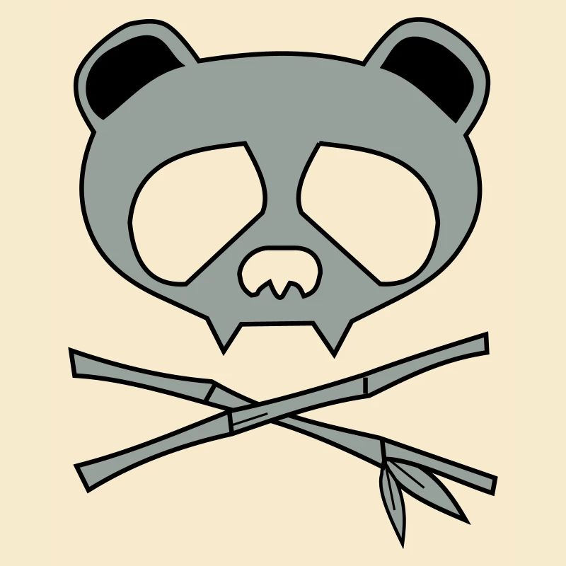 panda skull