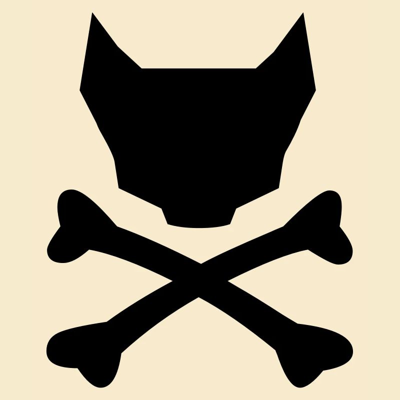crâne de chat