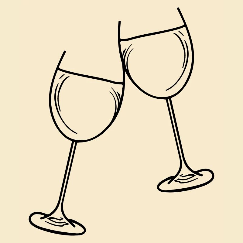 sekt wein glas