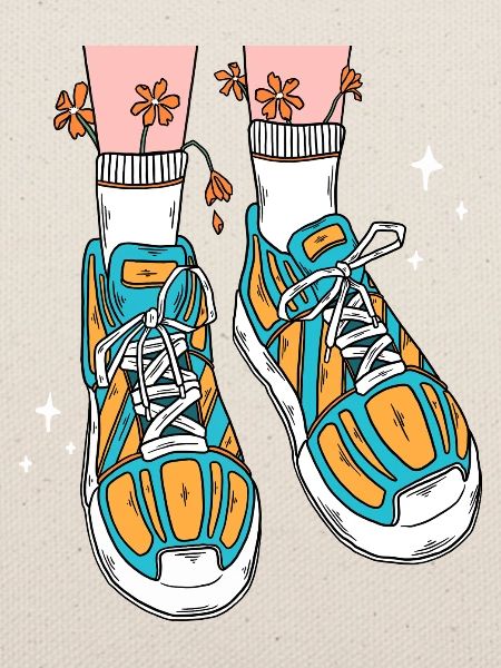 BLUMEN SCHUHE