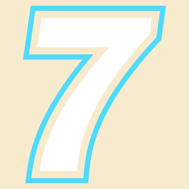 7 Zahl symbol