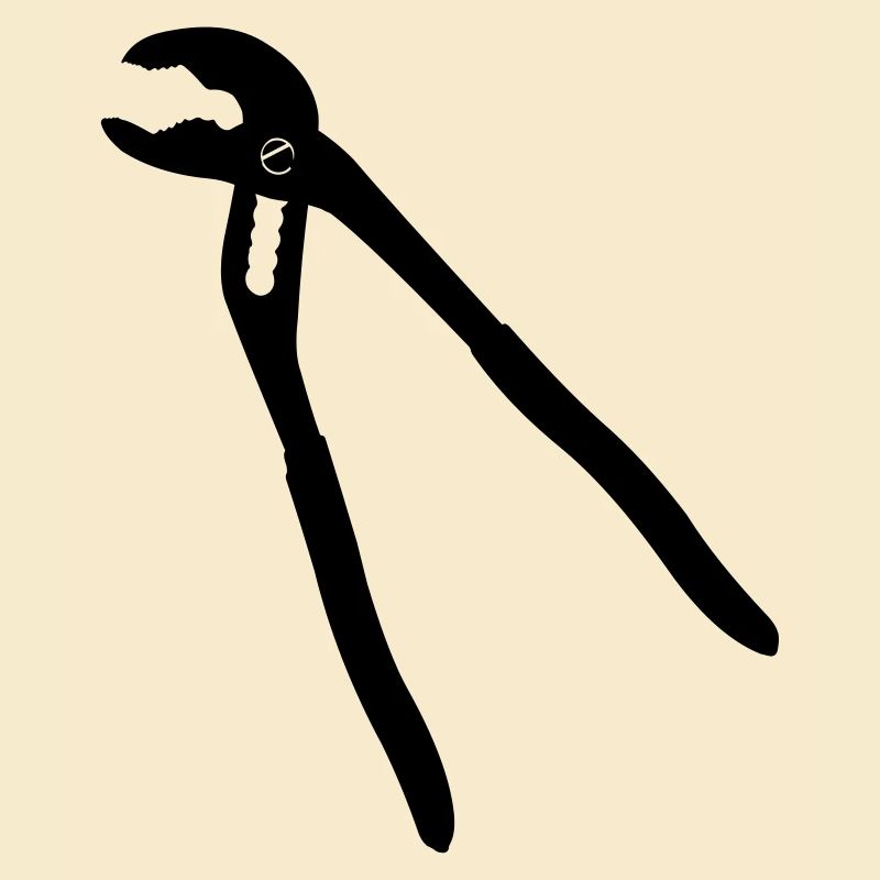 Water pump pliers open