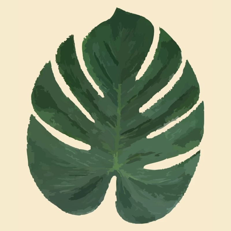 Exotisches Blatt