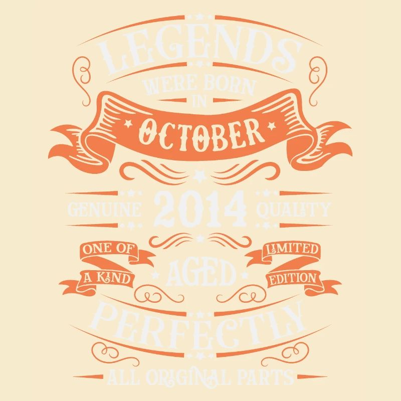 Legends Are Born In October 2014 Gift