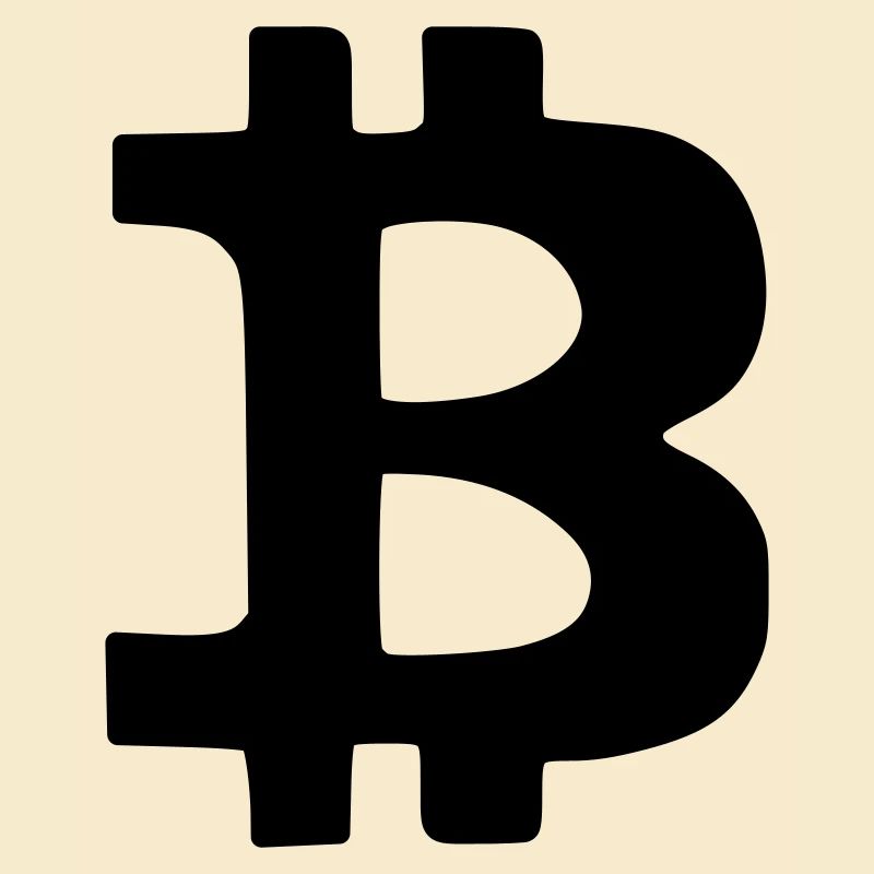 Bitcoin Krypto Währung virtuellen Lebens Vector