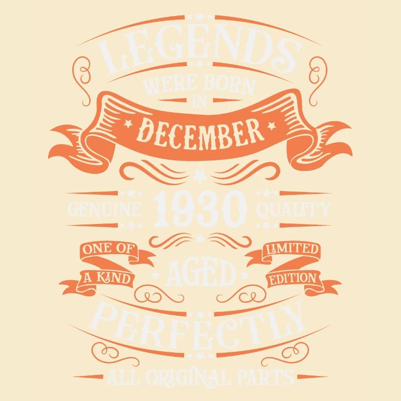 Die Legenden wurden im Dezember 1930 geboren Geschenk
