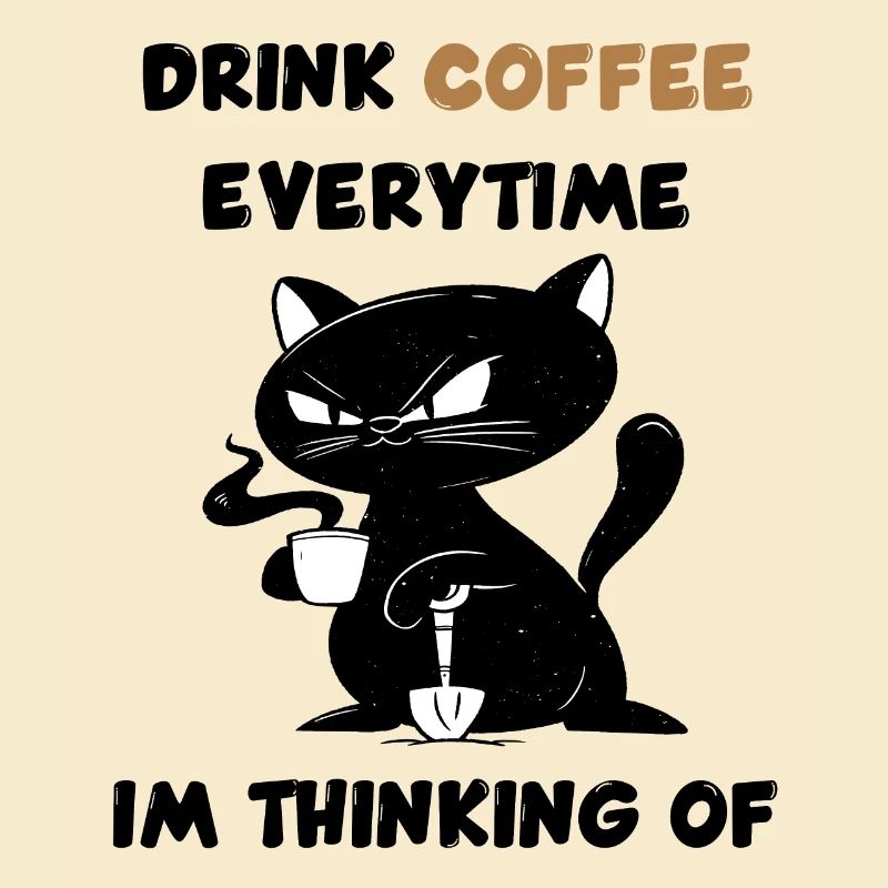 Drink coffee every time I think about it.