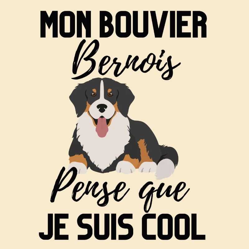 Mon bouvier bernois pense que je suis cool