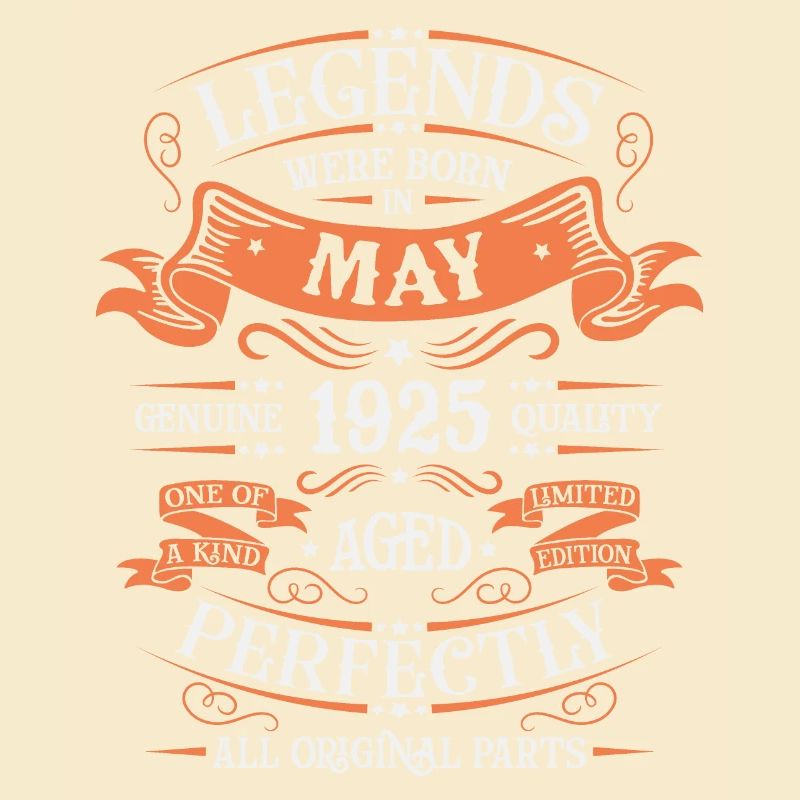 May 1925 Anniversary Vintage Gift