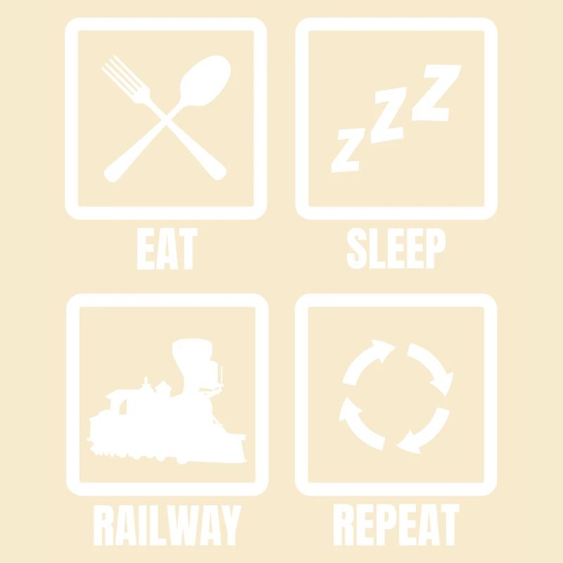 Manger Dormir Train Répéter