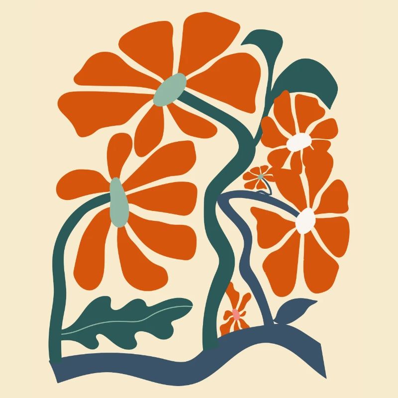 Groovige Wildblumen