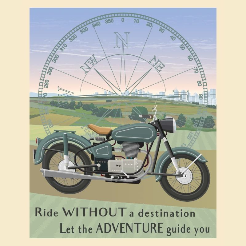 Motorradfahrt