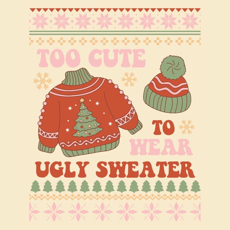 Pull de Noël moche