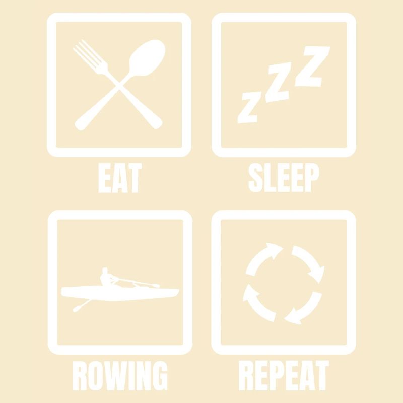 Eating, sleeping, rowing, repeating