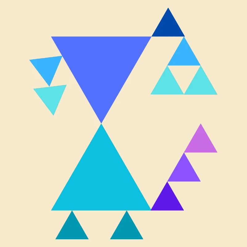 Triangle pattern