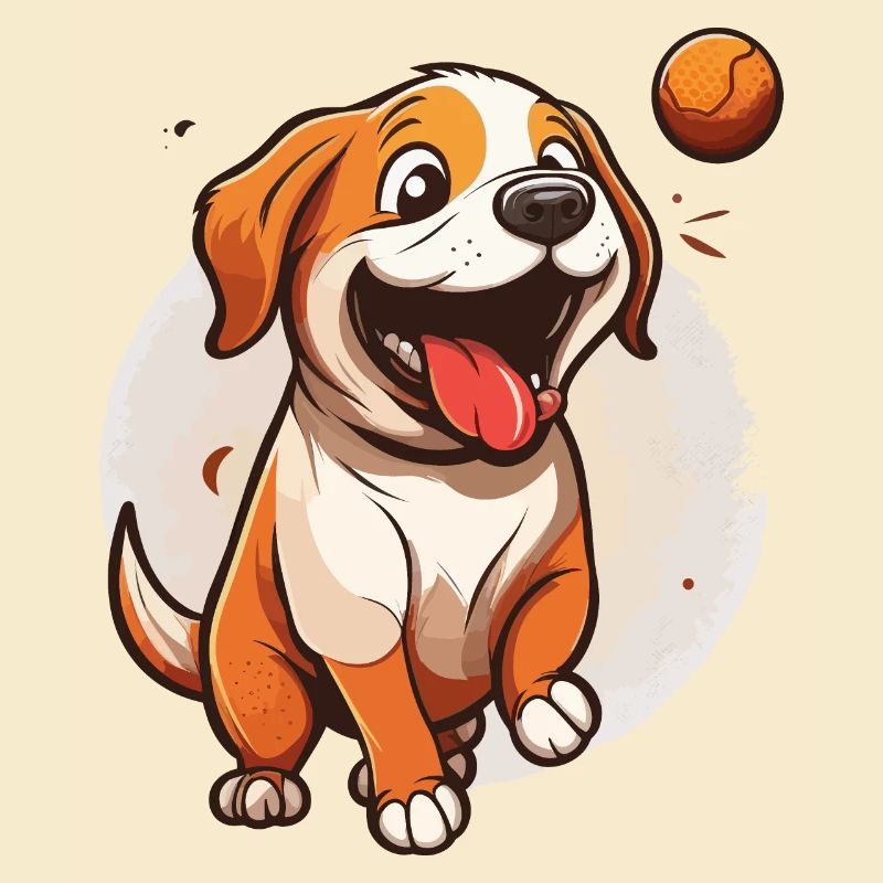 Le chiot espiègle