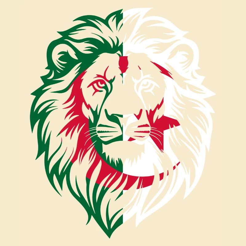 Algerischer Löwe - Algerien Geschenkidee