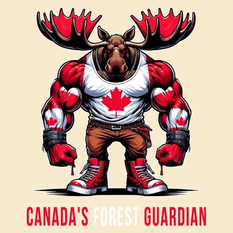 Le wapiti de la Garde forestière canadienne