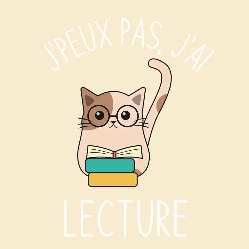 Café chat et lecture
