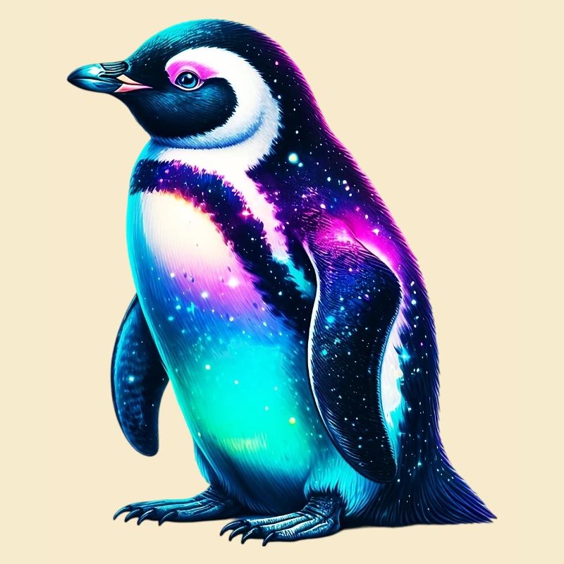Aurora Borealis Pinguin