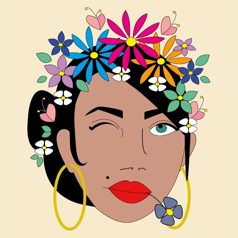 BLUMEN MÄDCHEN