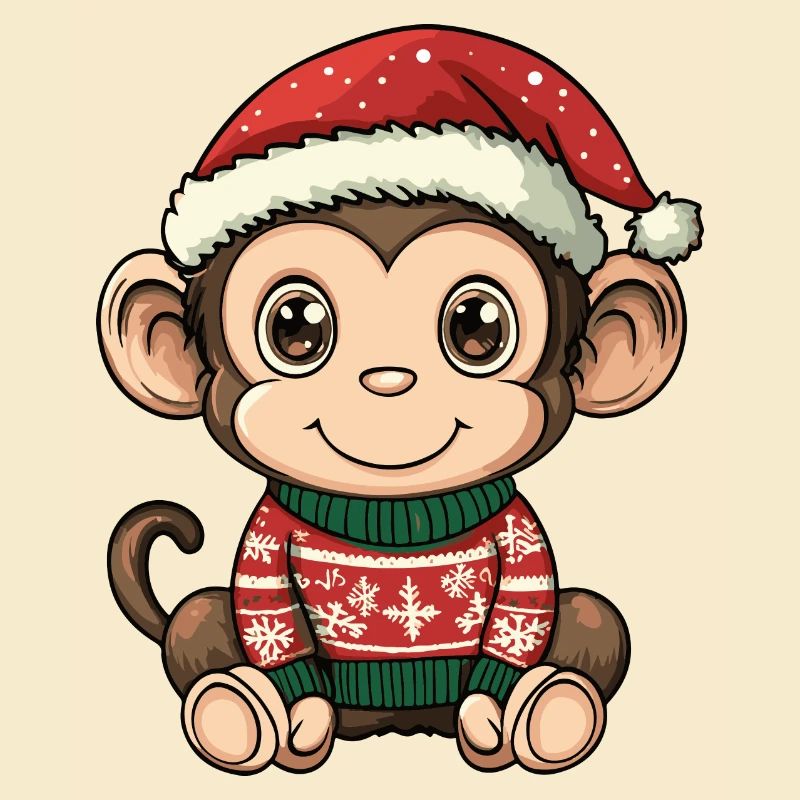 Monkey Christmas