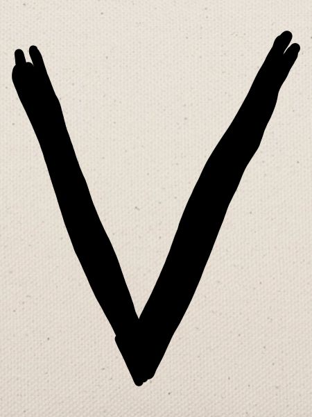 Buchstaben V