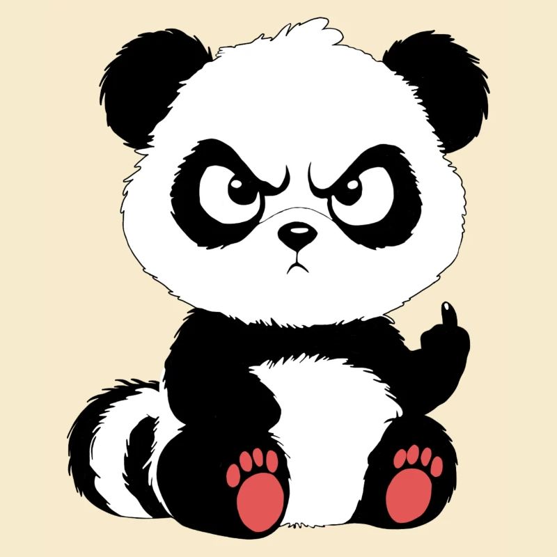 Böser Panda