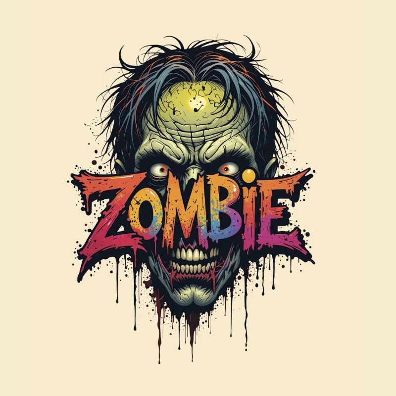Zombie-Kopf