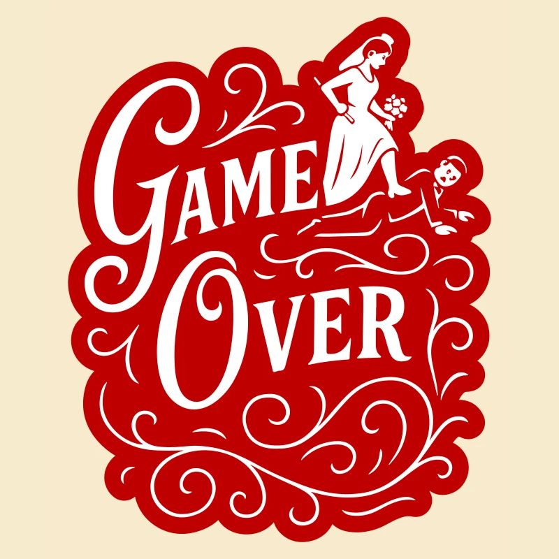 Hochzeit Game Over Lustig