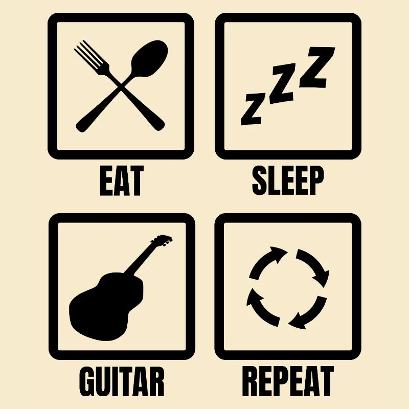 Gitarristen Routine