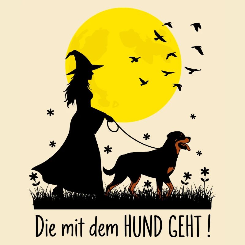 Die mit dem Rottweiler geht !