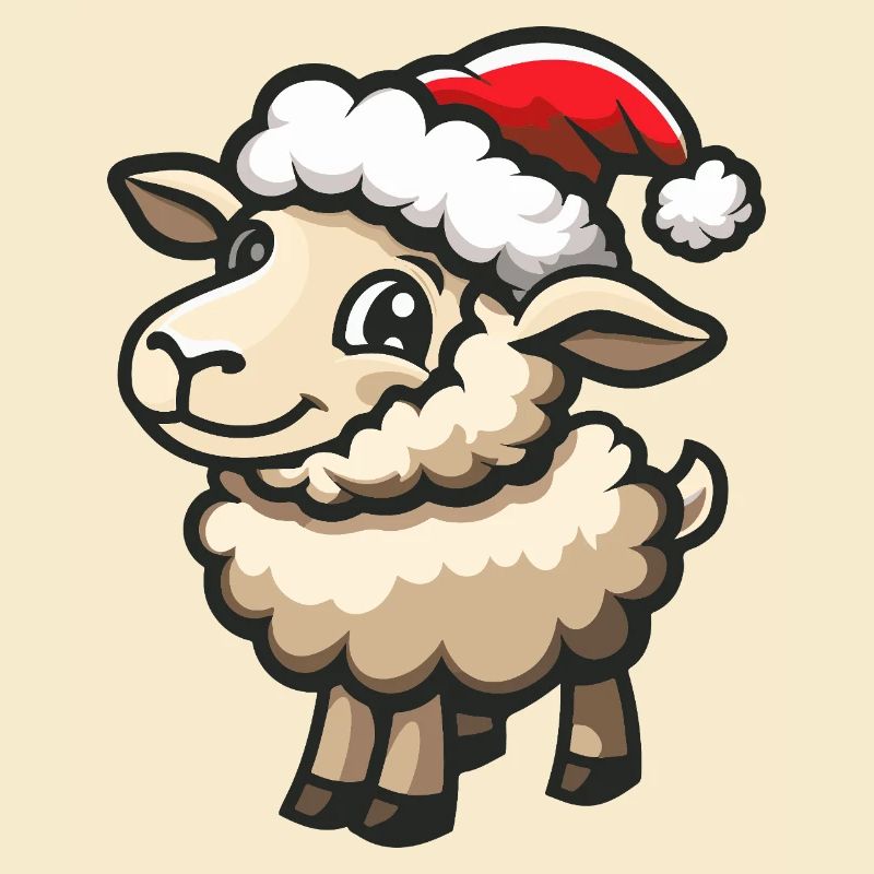 Schaf Weihnachten