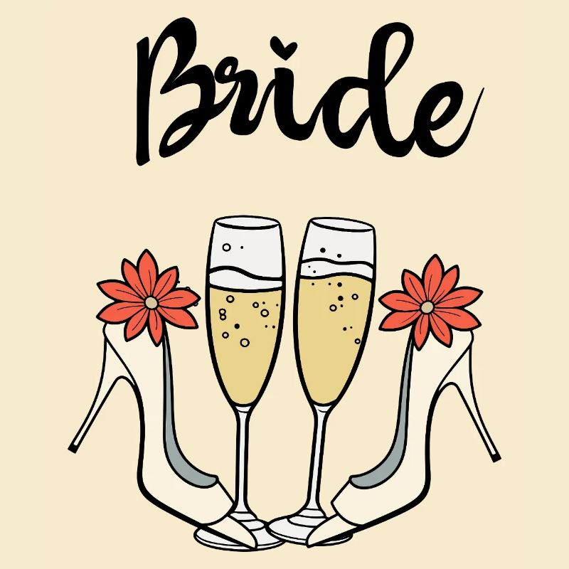 Bride, High Heels & Prosecco - Bride Vibes, Wedding