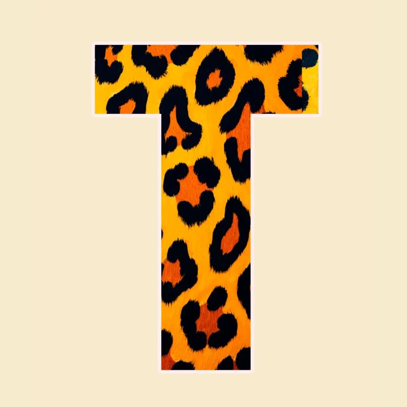 Leopard Gradient Feuerfell