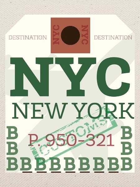 NYC Fetter Passstempel