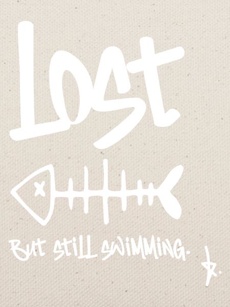 LOST – But still swimming | Fischgräten Design
