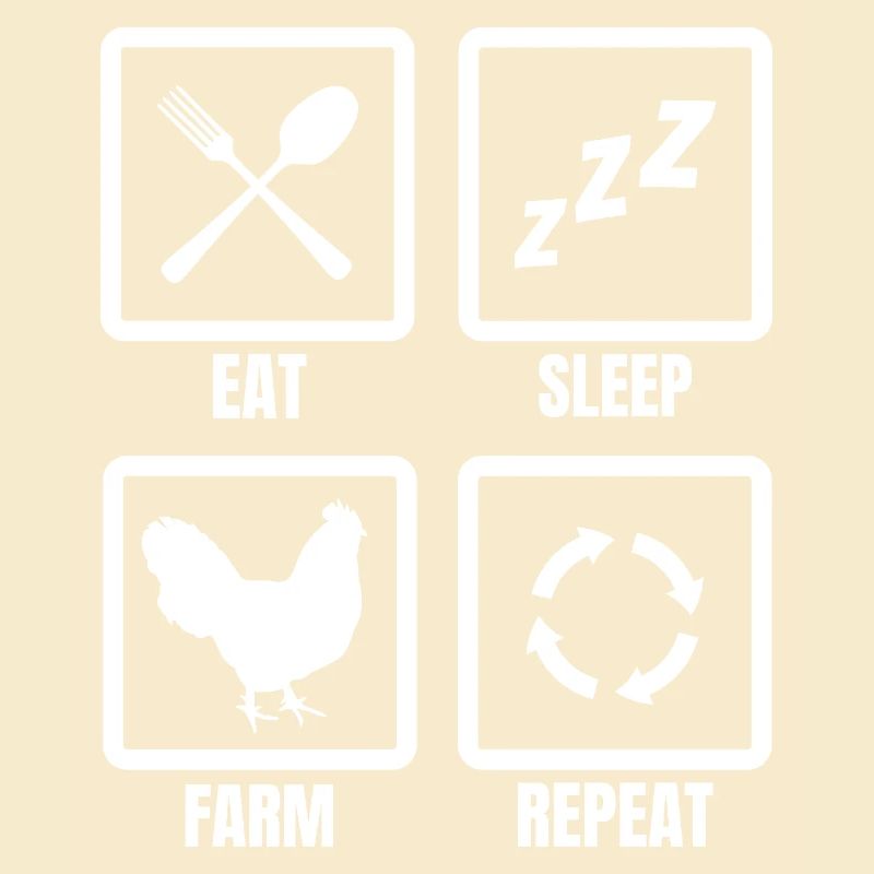 Manger Dormez Ferme Répéter
