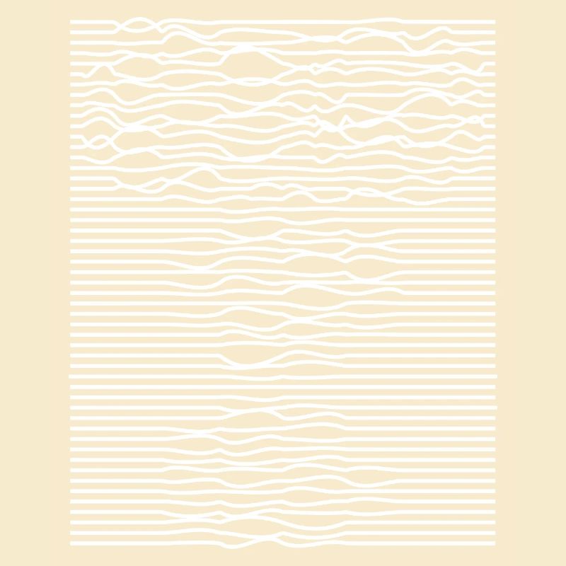 Wavy Stripes Optical Illusion