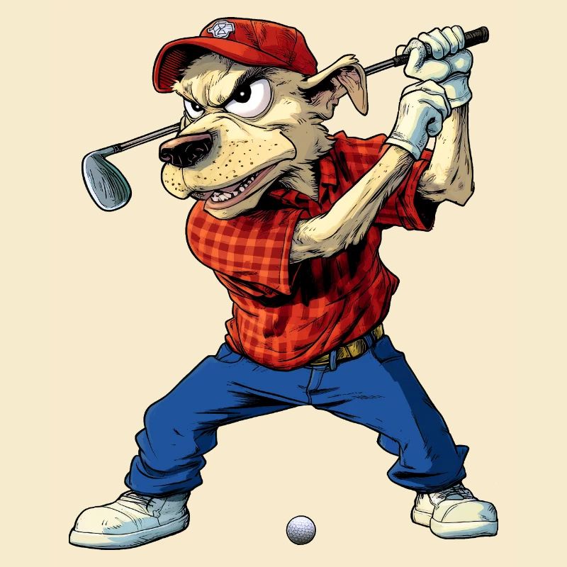Hunde Golf