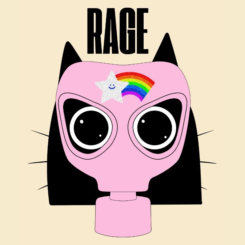 Protestation des chatons en rage