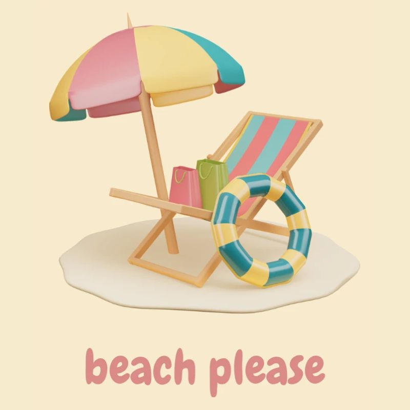 Beach please