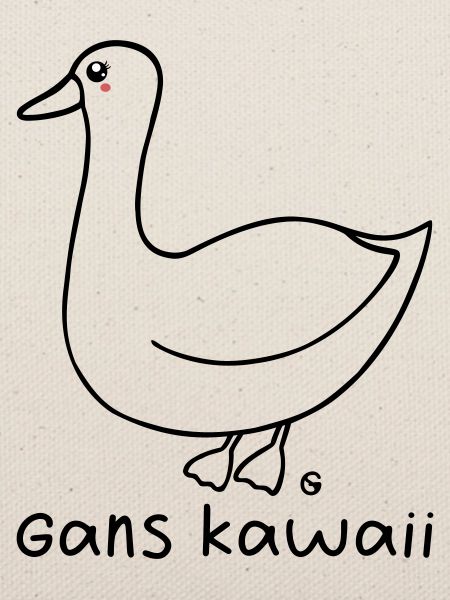 Gans kawaii