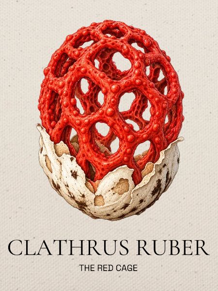 Clathrus Ruber – Der rote Käfig