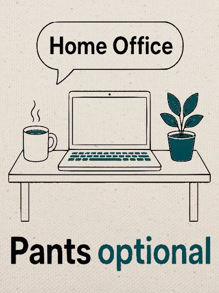 Home Office Pants Optional