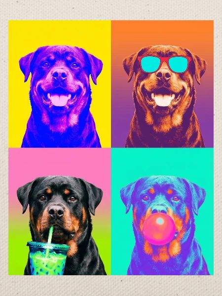 Hunde Rottweiler Hund