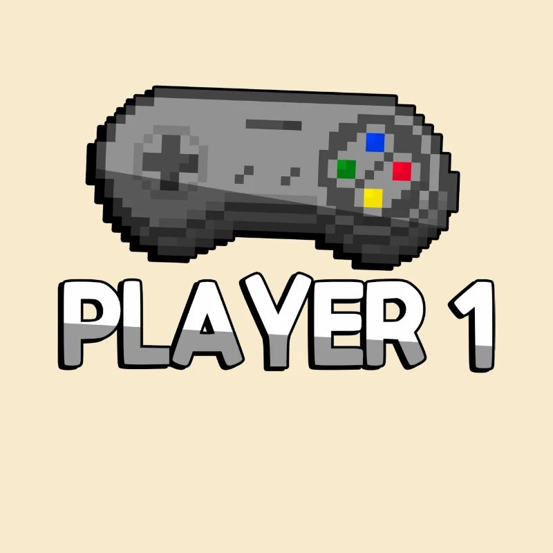 PLAYER 1 + SNES Controller - Gaming