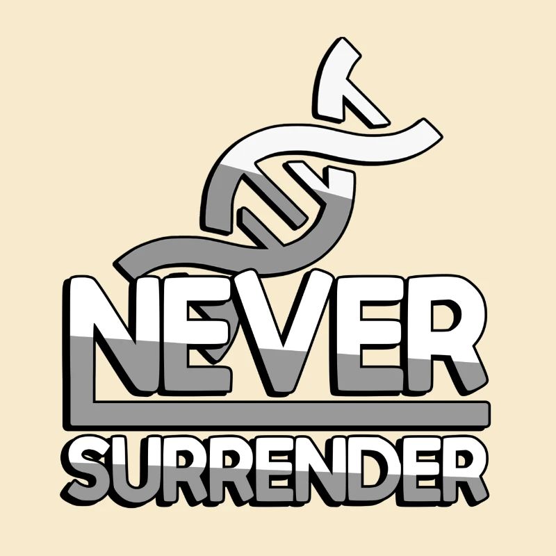 NEVER SURRENDER (Blanc) + ADN - Jeux