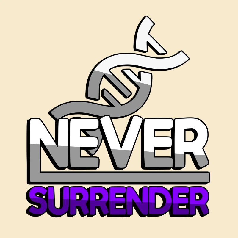 NEVER SURRENDER (Lila) + DNA - Gaming